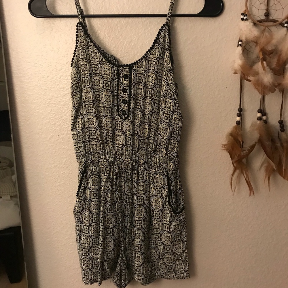 Geometric romper